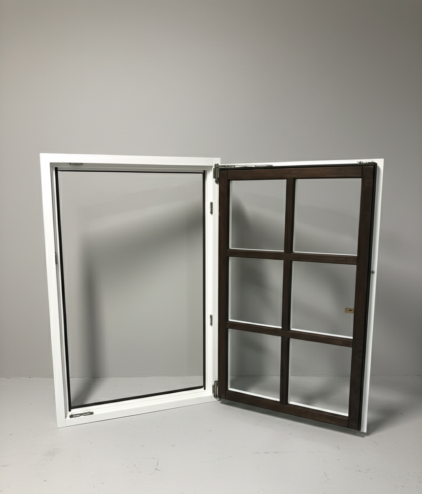 Ventana 1 hoja en 2 tonos